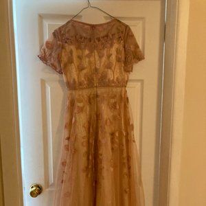 Mesh Maxi Prom dress